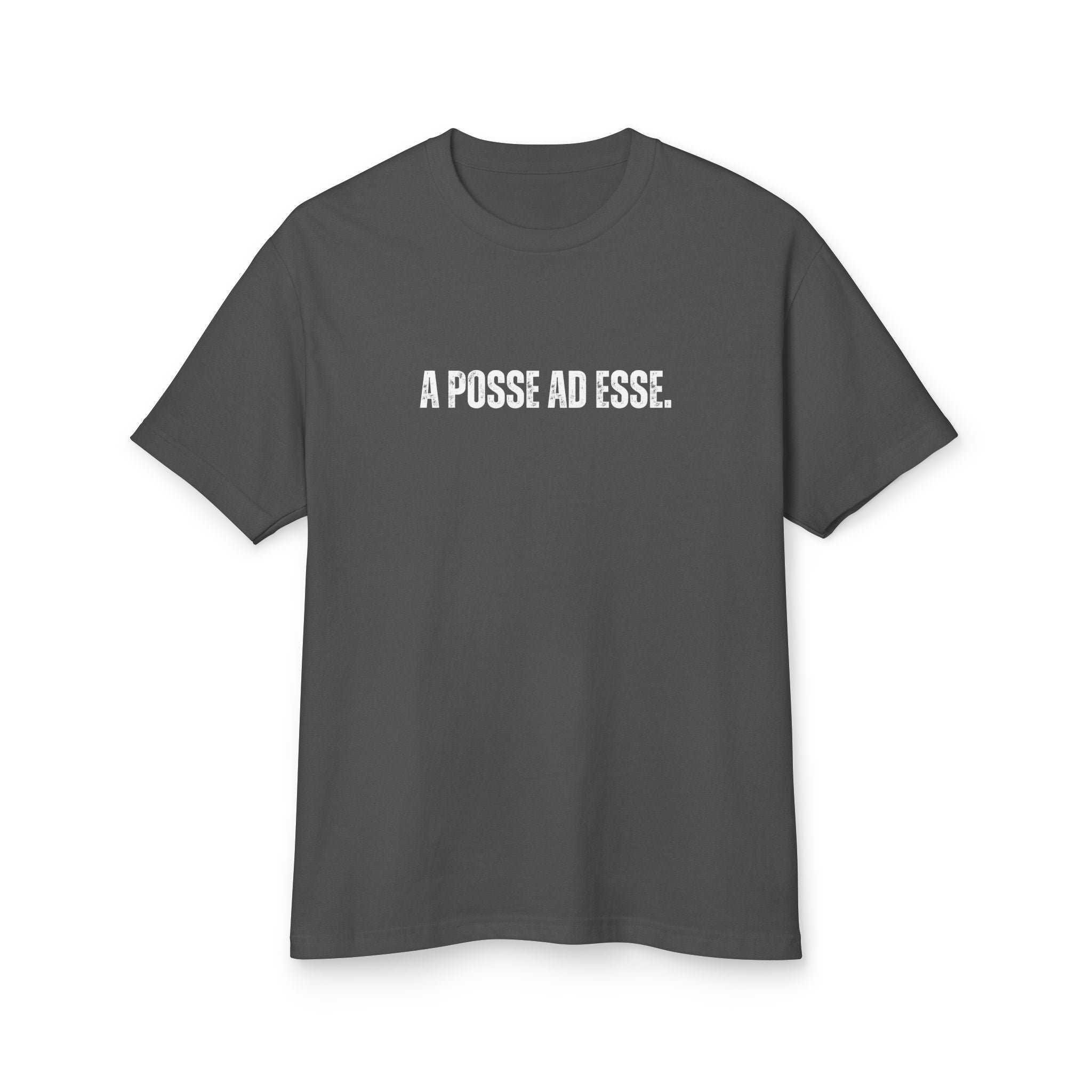 Unisex Ancient Quotes Shirt | A Posse ad Esse | Inspirational Gift Tee - Mythos Design