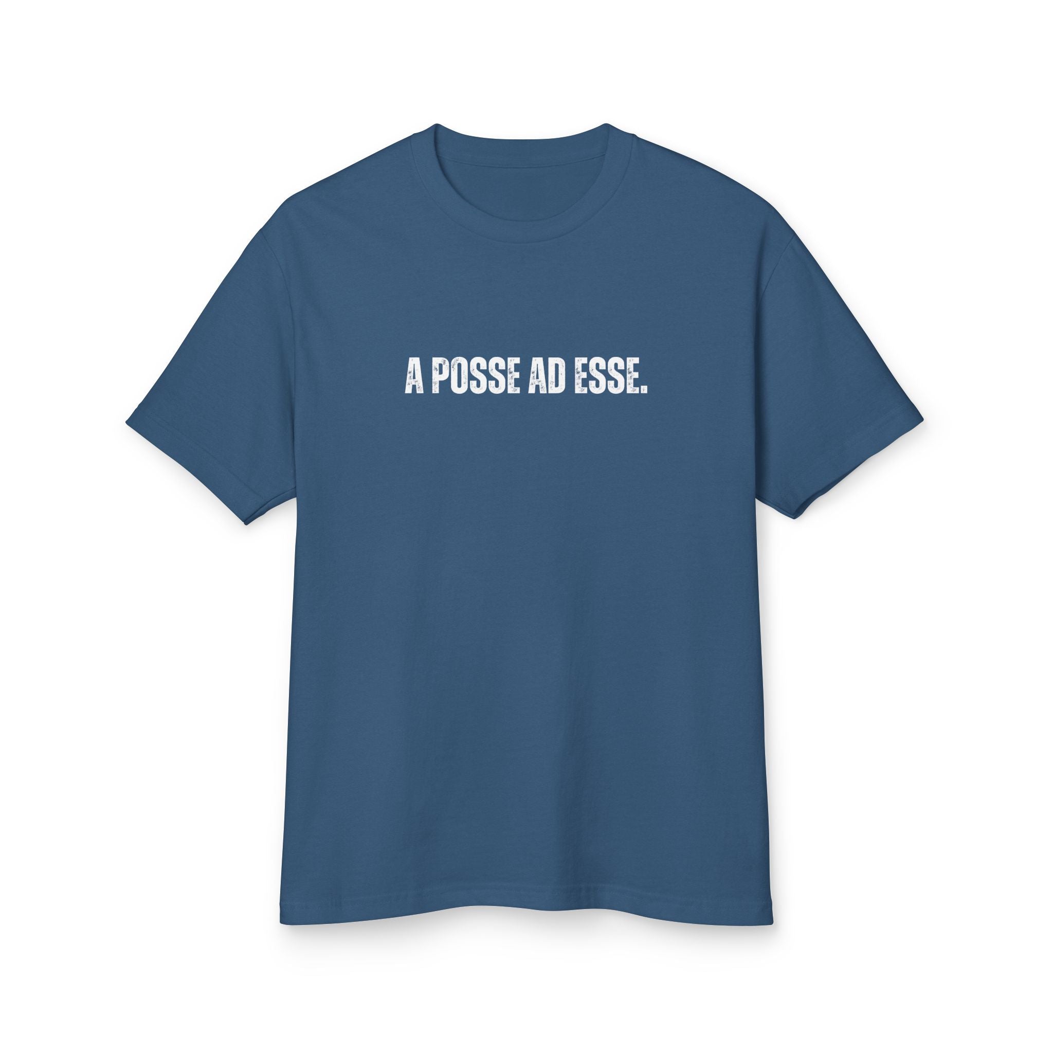 Unisex Ancient Quotes Shirt | A Posse ad Esse | Inspirational Gift Tee - Mythos Design