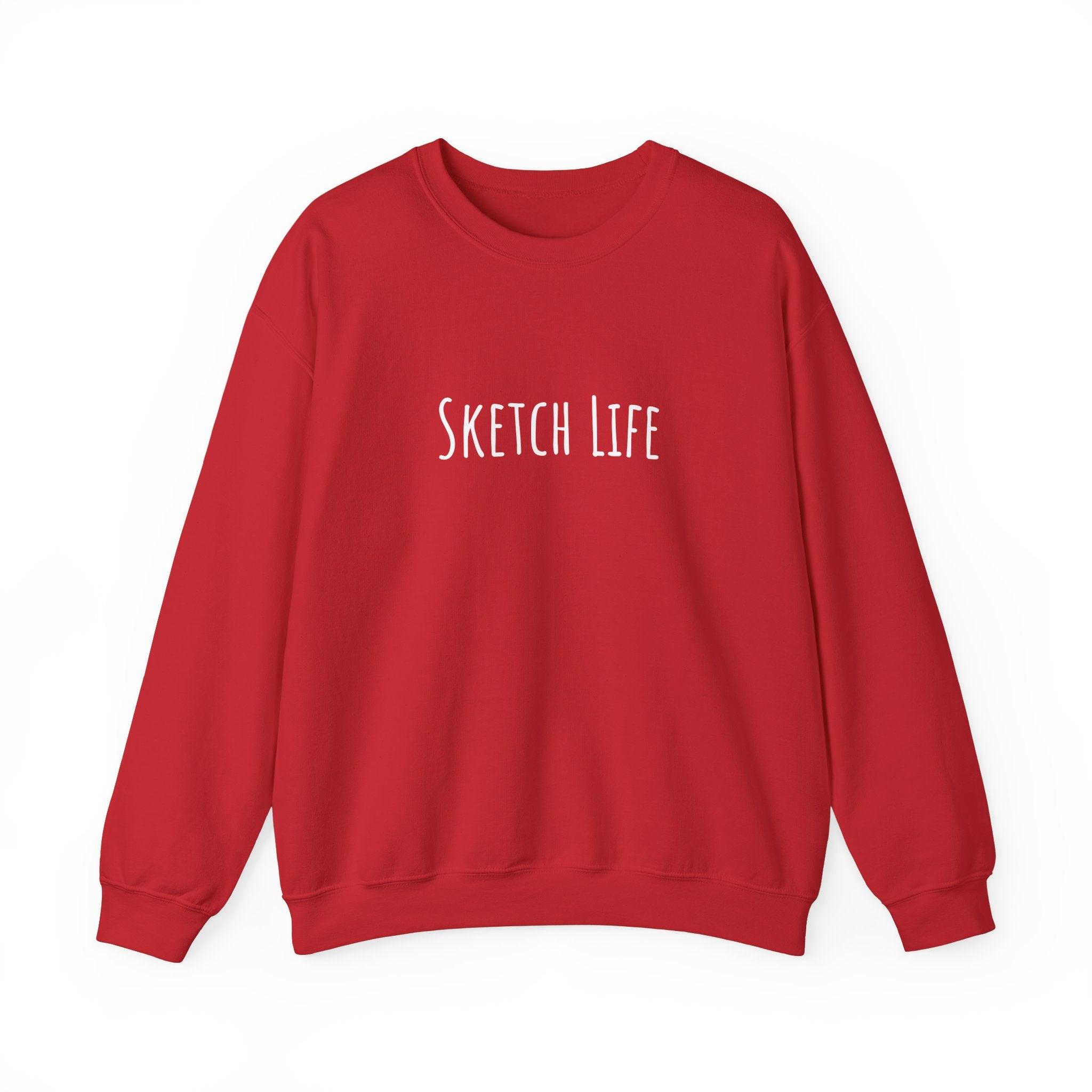 Unisex Artist Sweatshirt | Sketch Life | Art Pun Series Gift - Mythos Design