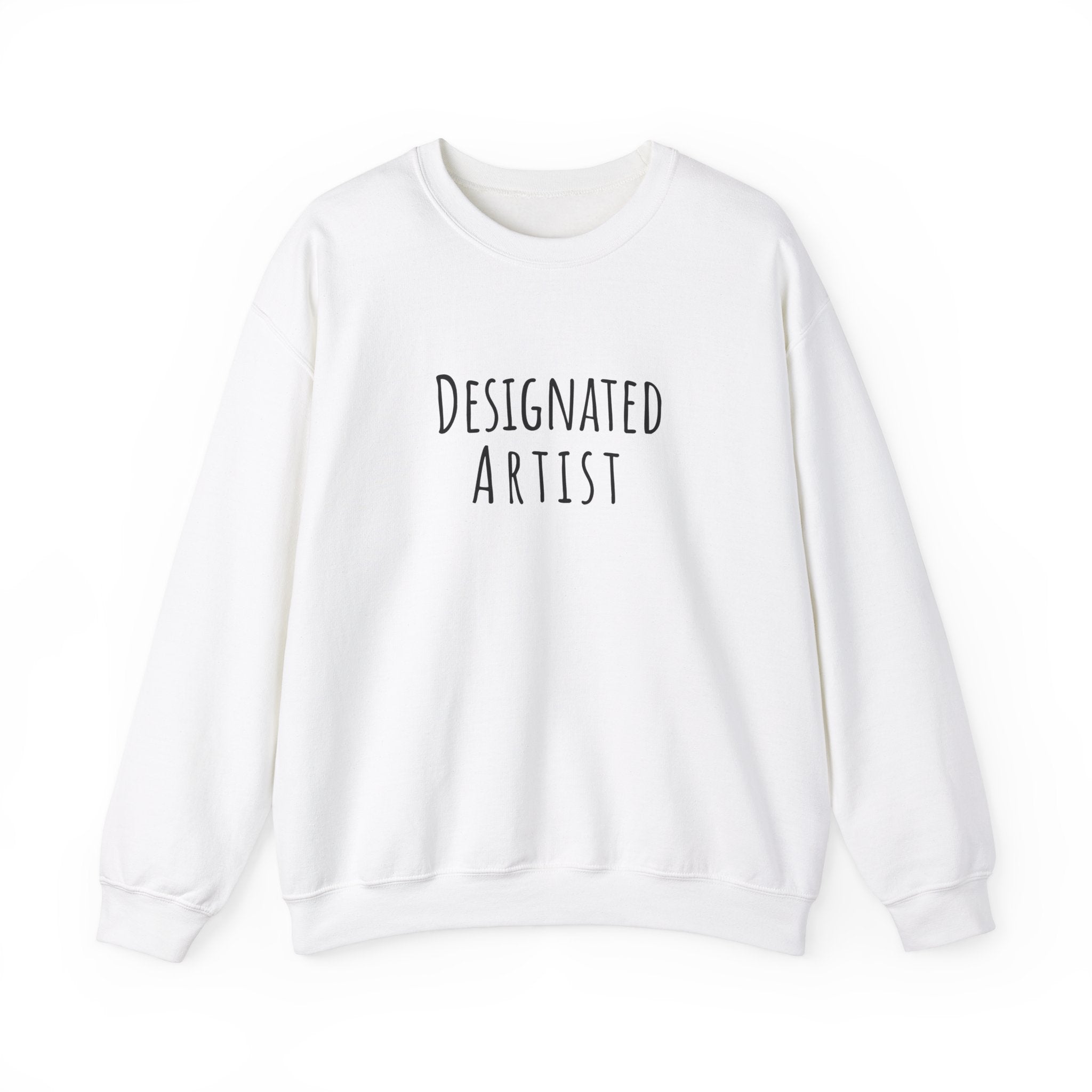 Unisex Artist Sweatshirt | Designated Artist | Art Pun Series Gift - Mythos Design