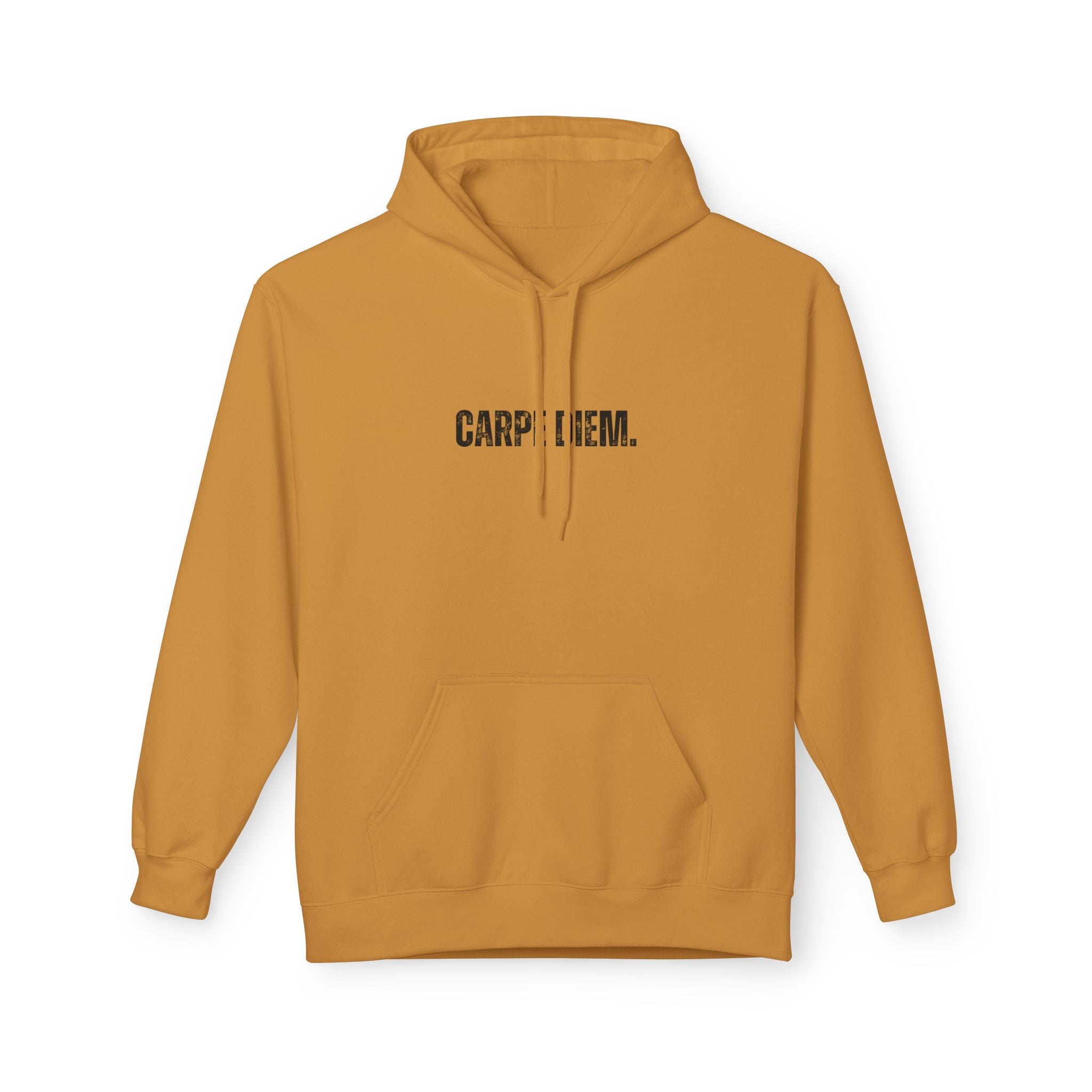 Ancient Quotes Fleece Hoodie | Carpe Diem - Mythos Design