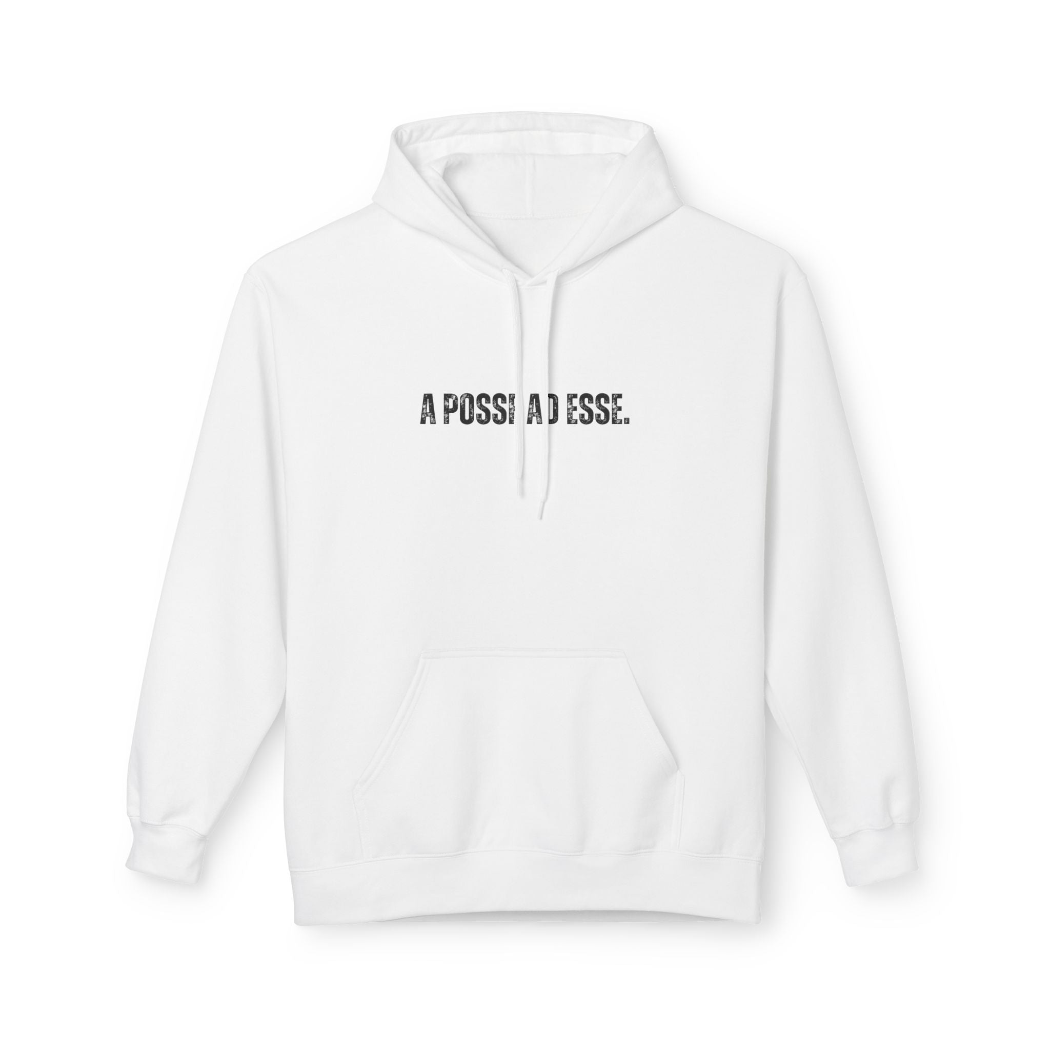 Ancient Quotes Fleece Hoodie | A Posse ad Esse - Mythos Design