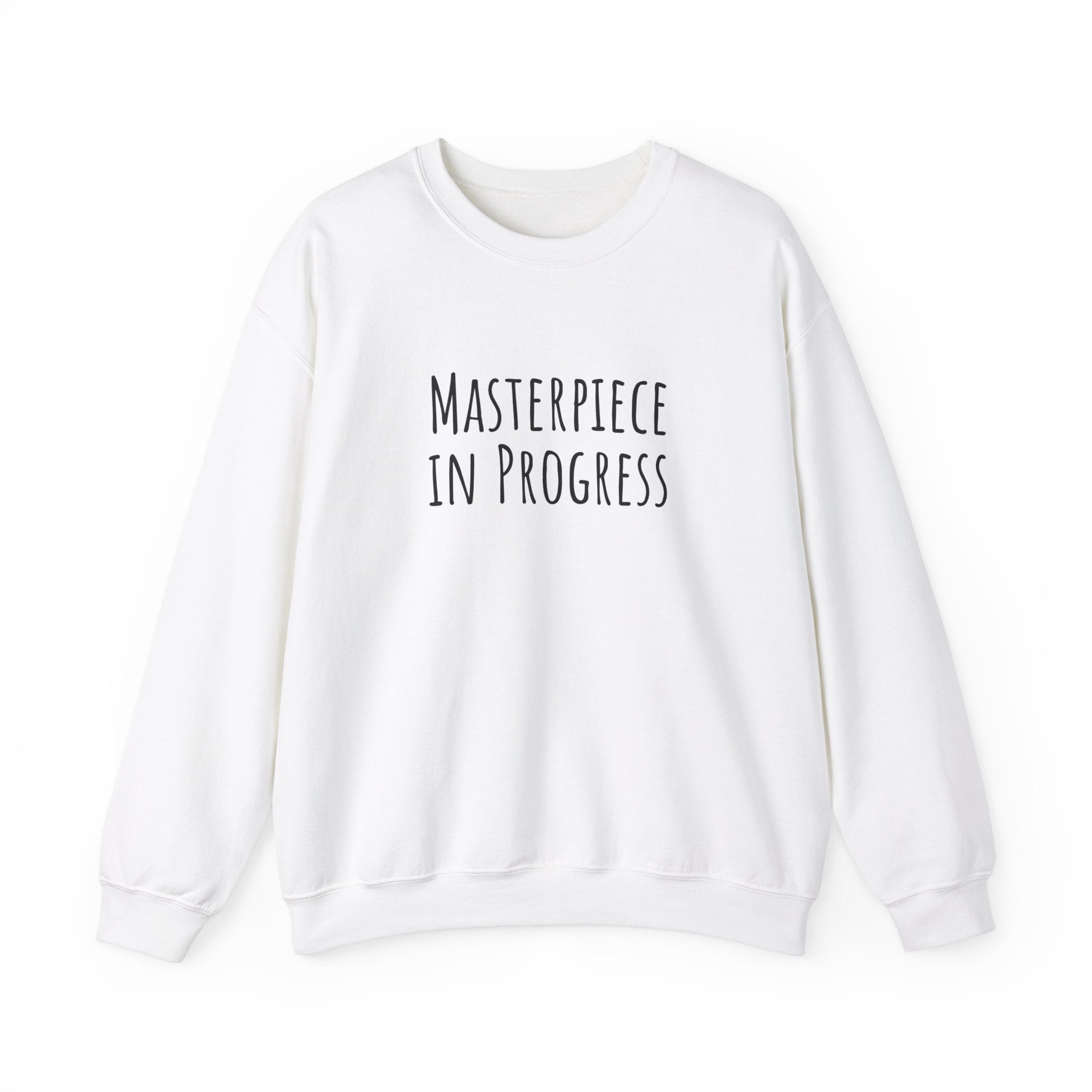 Unisex Artist Sweatshirt | Masterpiece in Progress | Art Pun Series Gift - Mythos Design