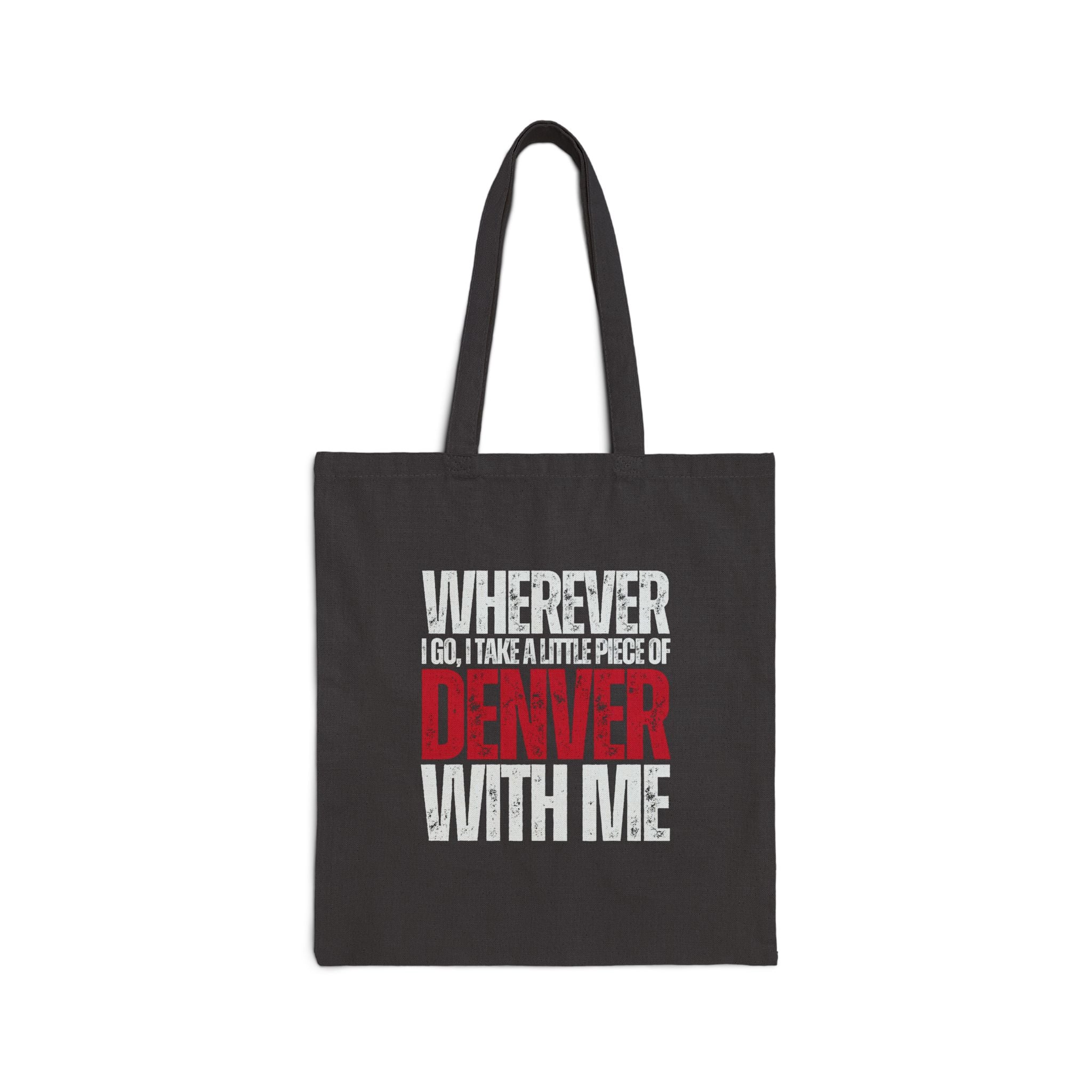 Canvas Tote Bag, Denver | Cities Collection - Mythos Design