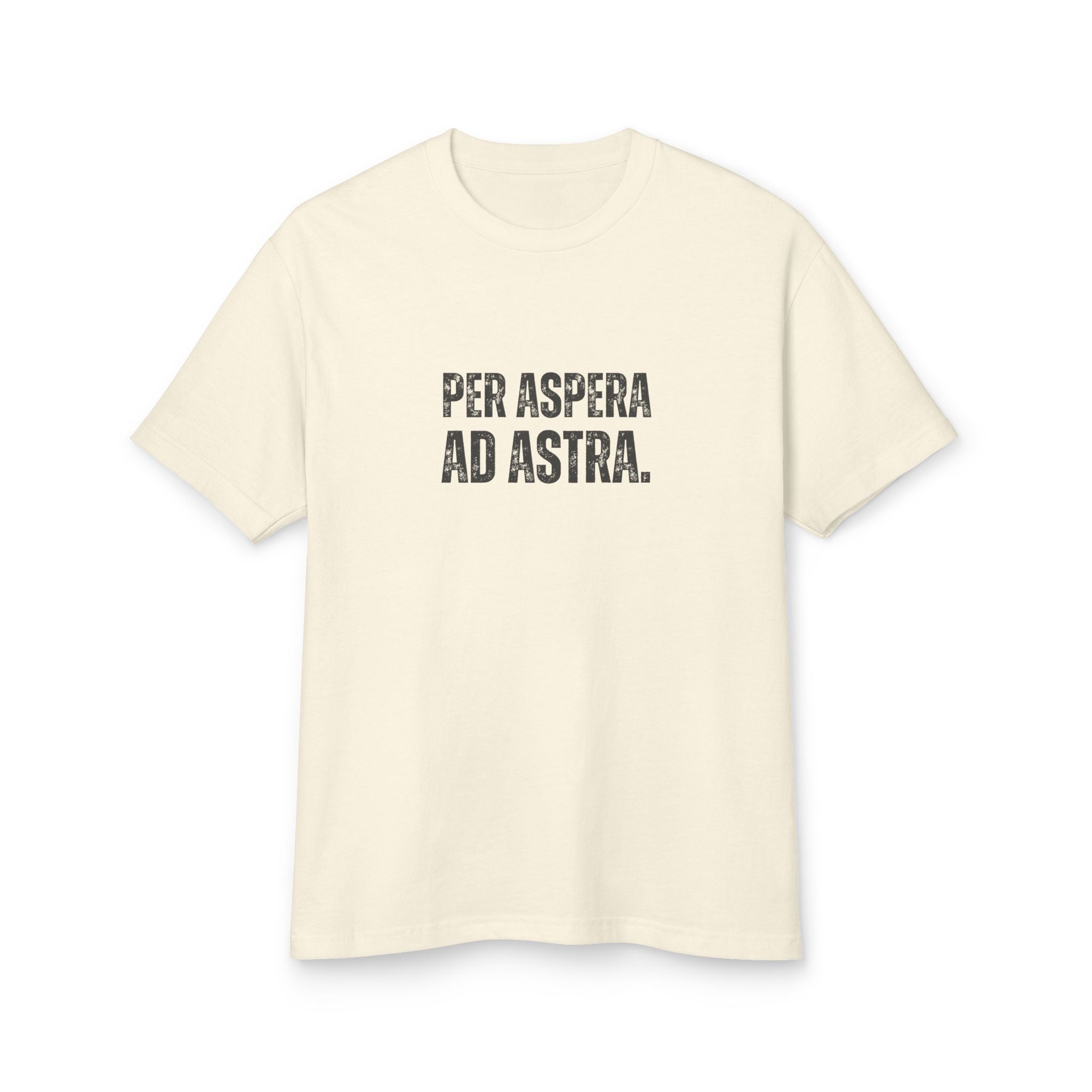 Unisex Ancient Quotes Shirt | Per Aspera Ad Astra | Inspirational Gift Tee - Mythos Design