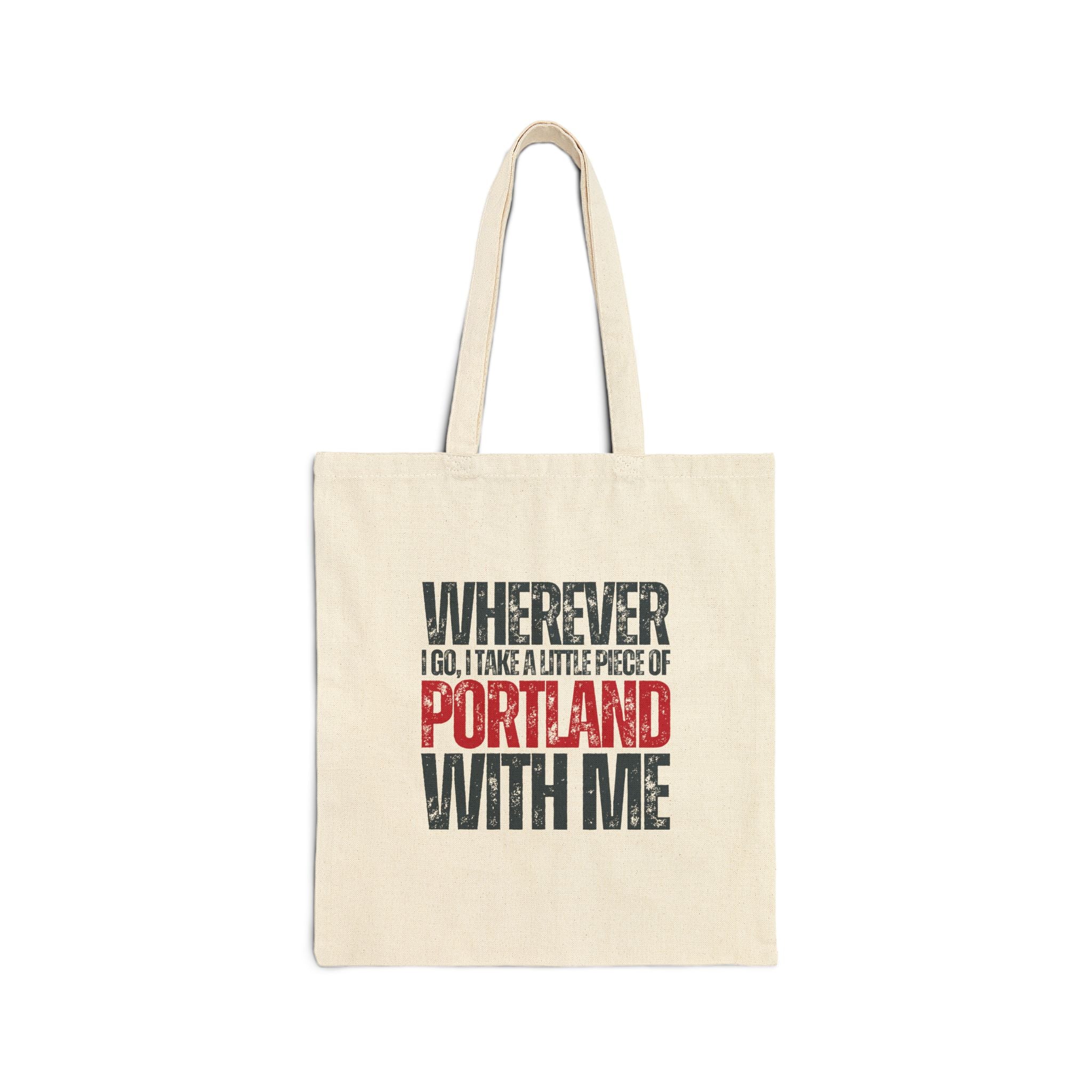 Canvas Tote Bag, Portland | Cities Collection - Mythos Design