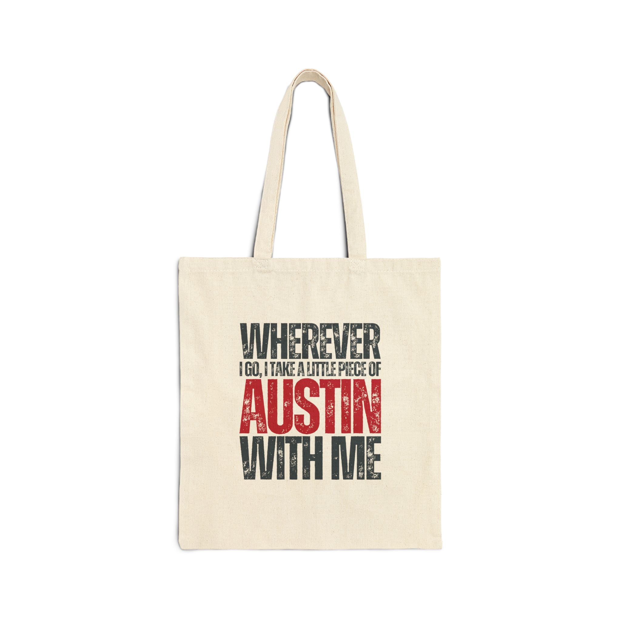 Canvas Tote Bag, Austin | Cities Collection - Mythos Design