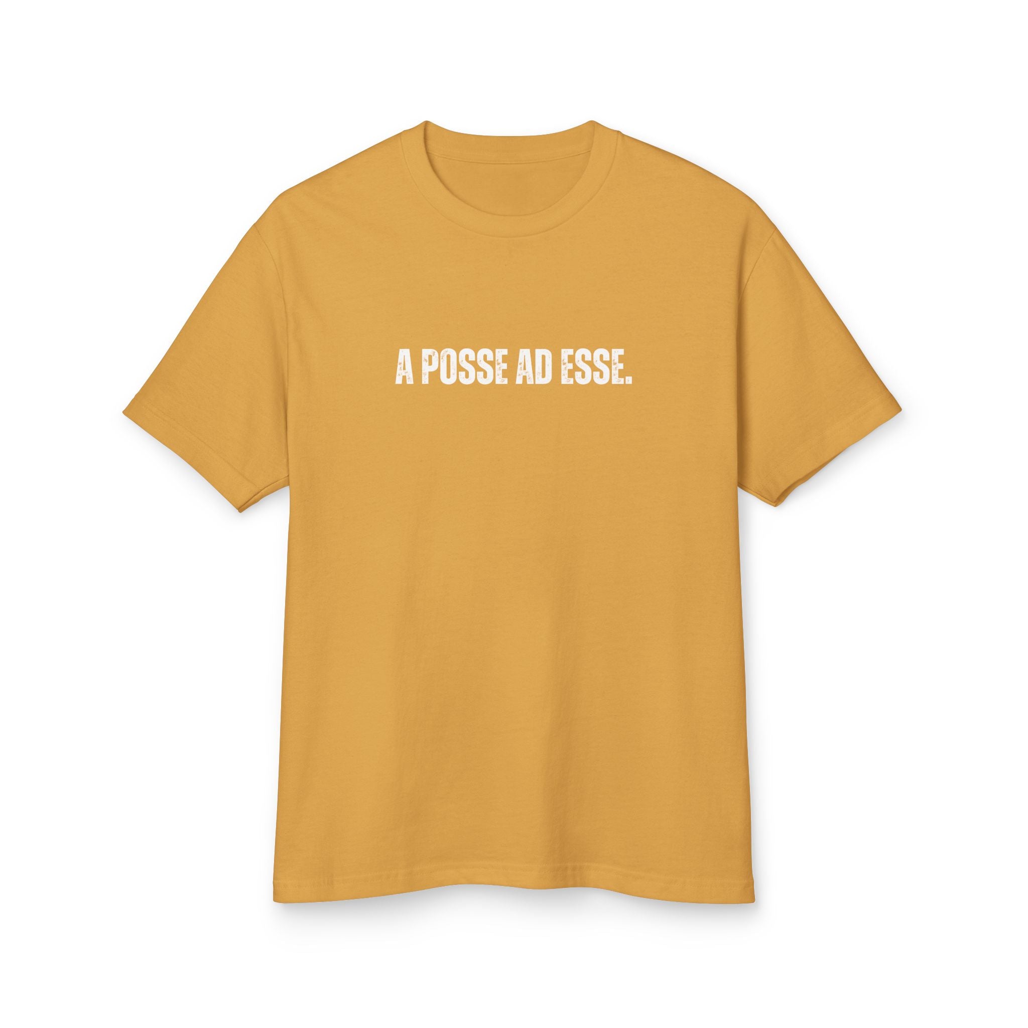 Unisex Ancient Quotes Shirt | A Posse ad Esse | Inspirational Gift Tee - Mythos Design