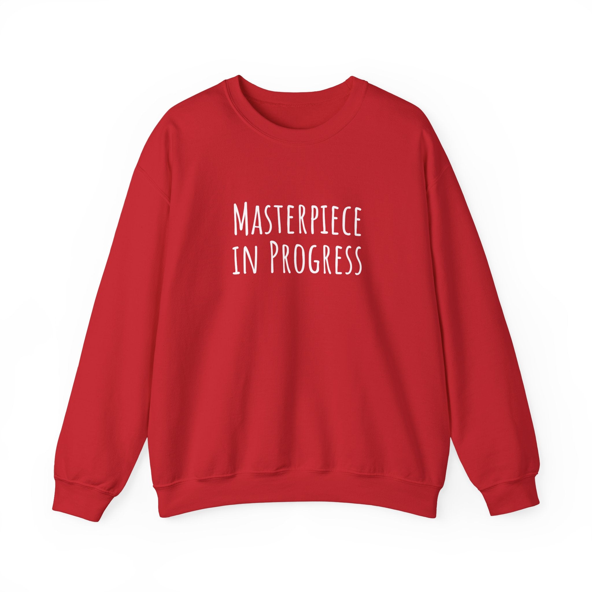 Unisex Artist Sweatshirt | Masterpiece in Progress | Art Pun Series Gift - Mythos Design