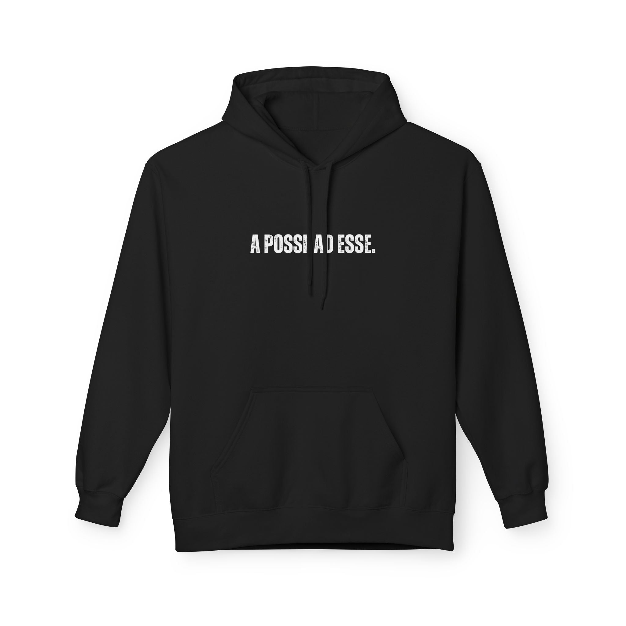 Ancient Quotes Fleece Hoodie | A Posse ad Esse - Mythos Design