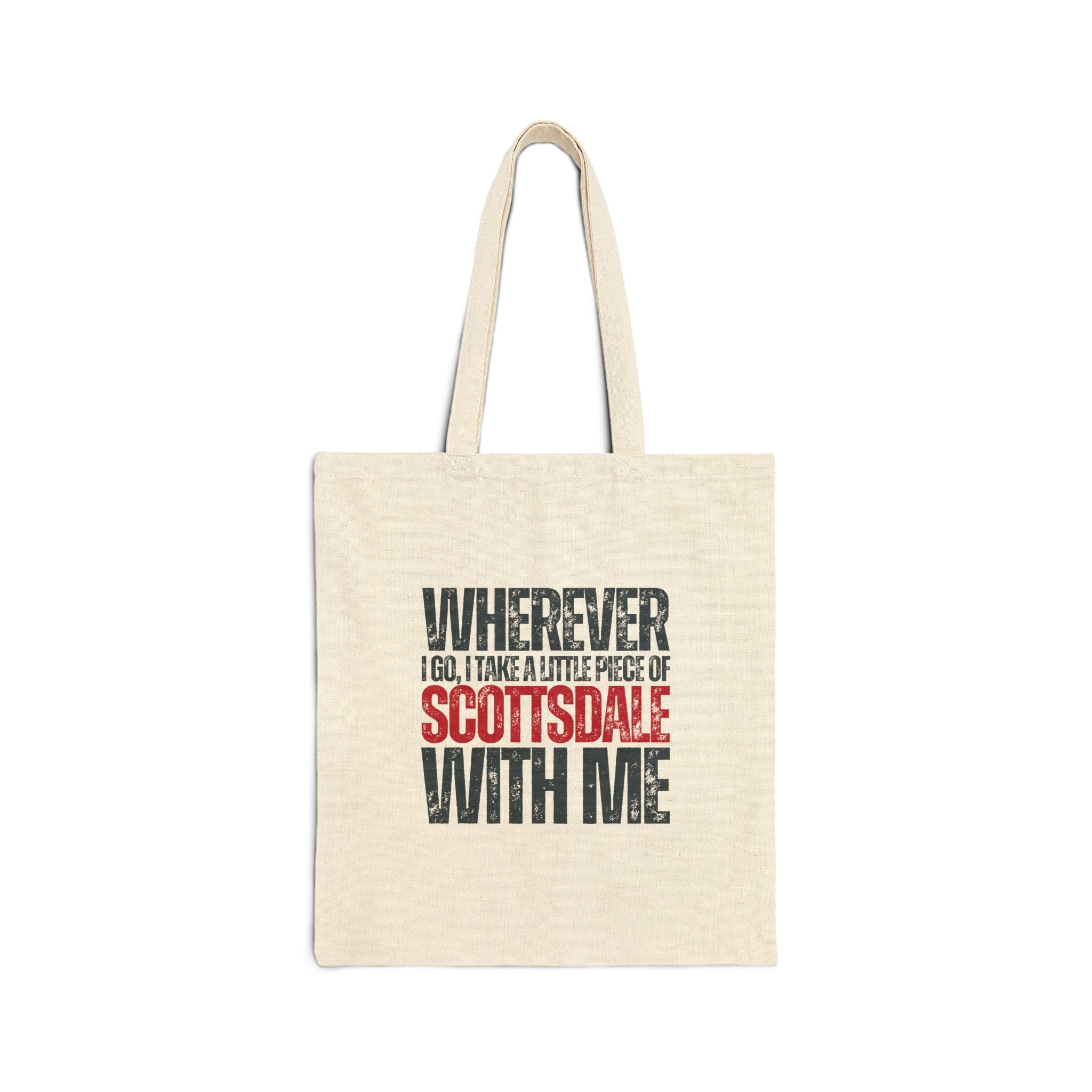 Canvas Tote Bag, Scottsdale | Cities Collection - Mythos Design