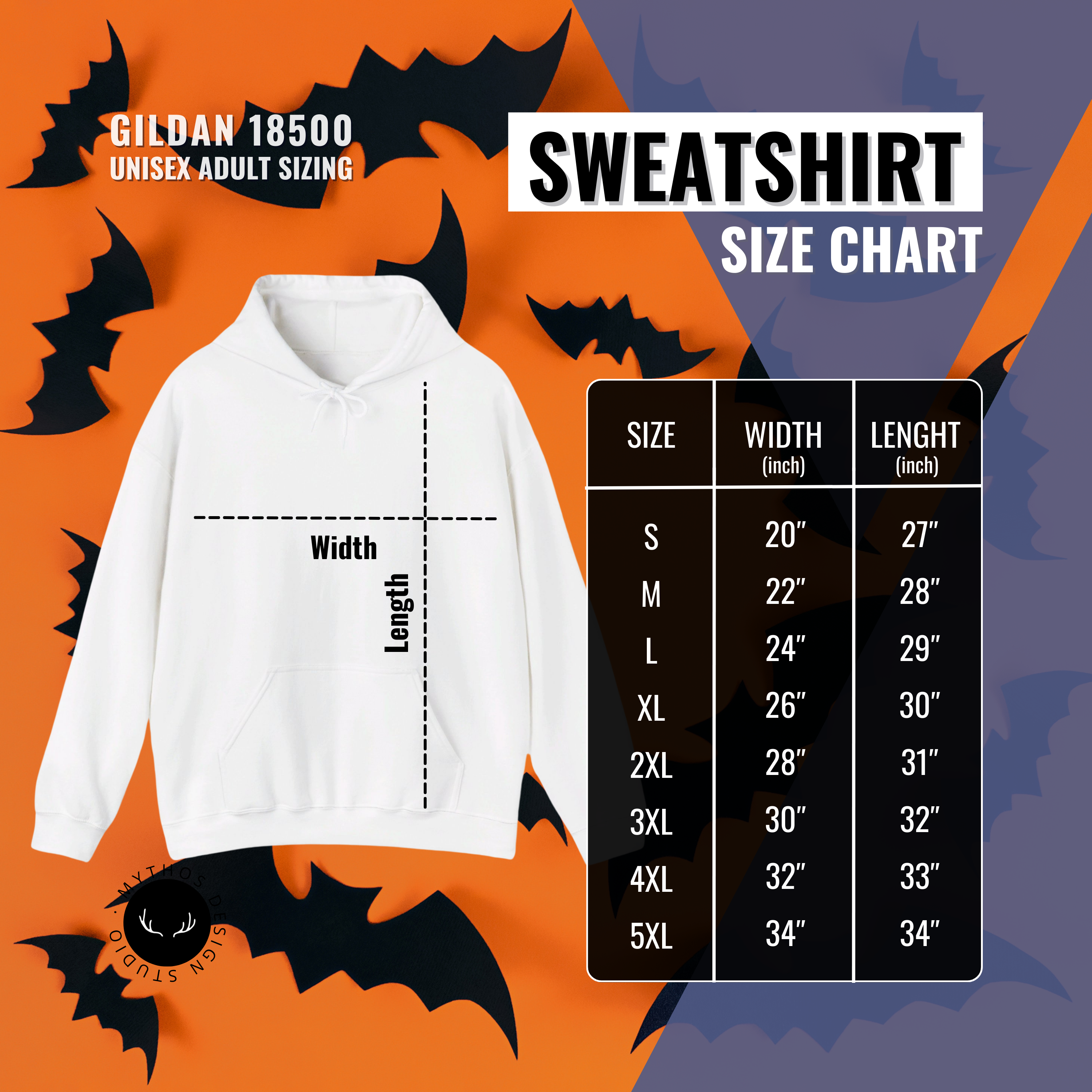 Spooky Musician Black Hoodie | Minimalist Halloween Pullover - Mythos Design