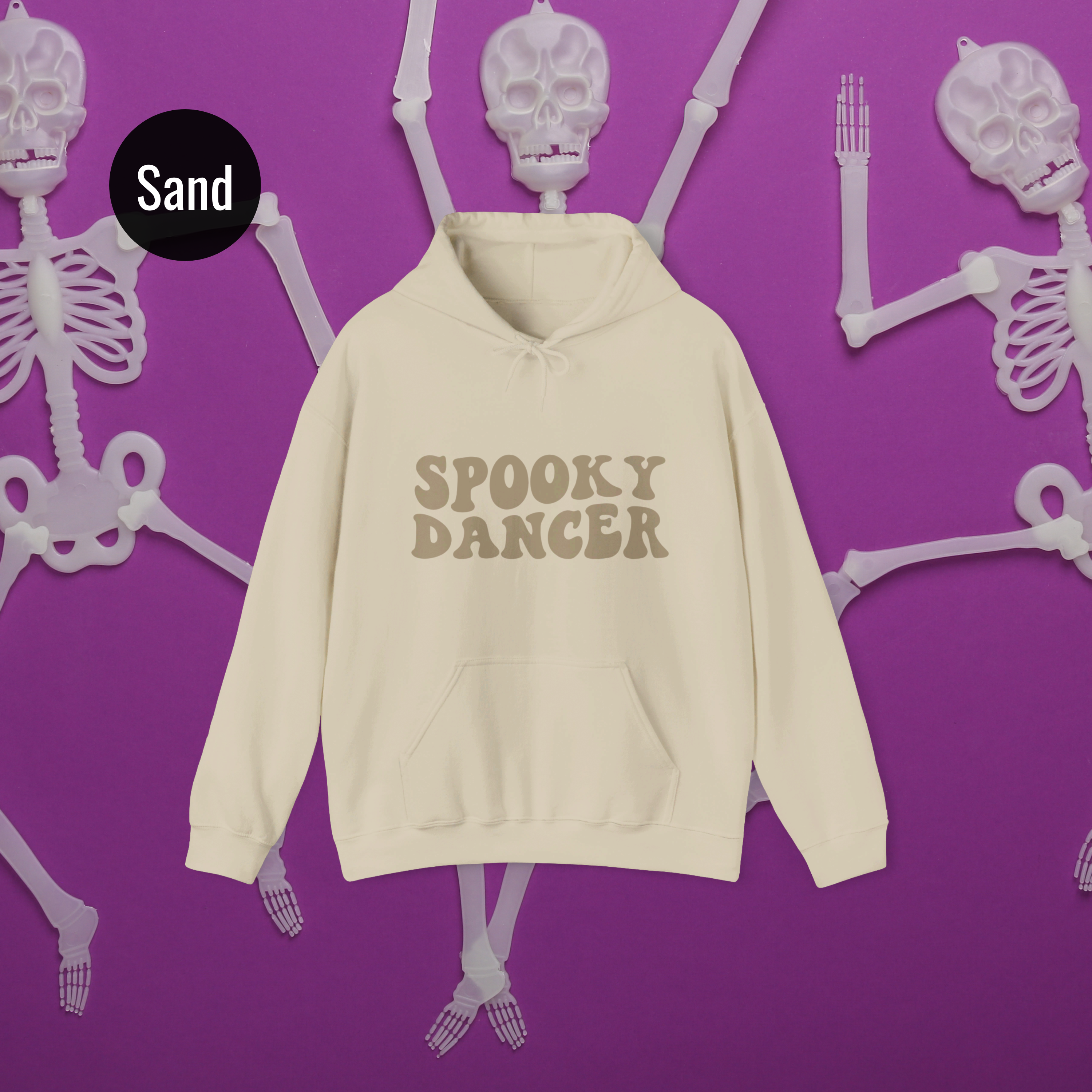 Spooky Dancer Halloween Hoodie | Unisex Eco-Friendly Sweatshirt - Mythos Design