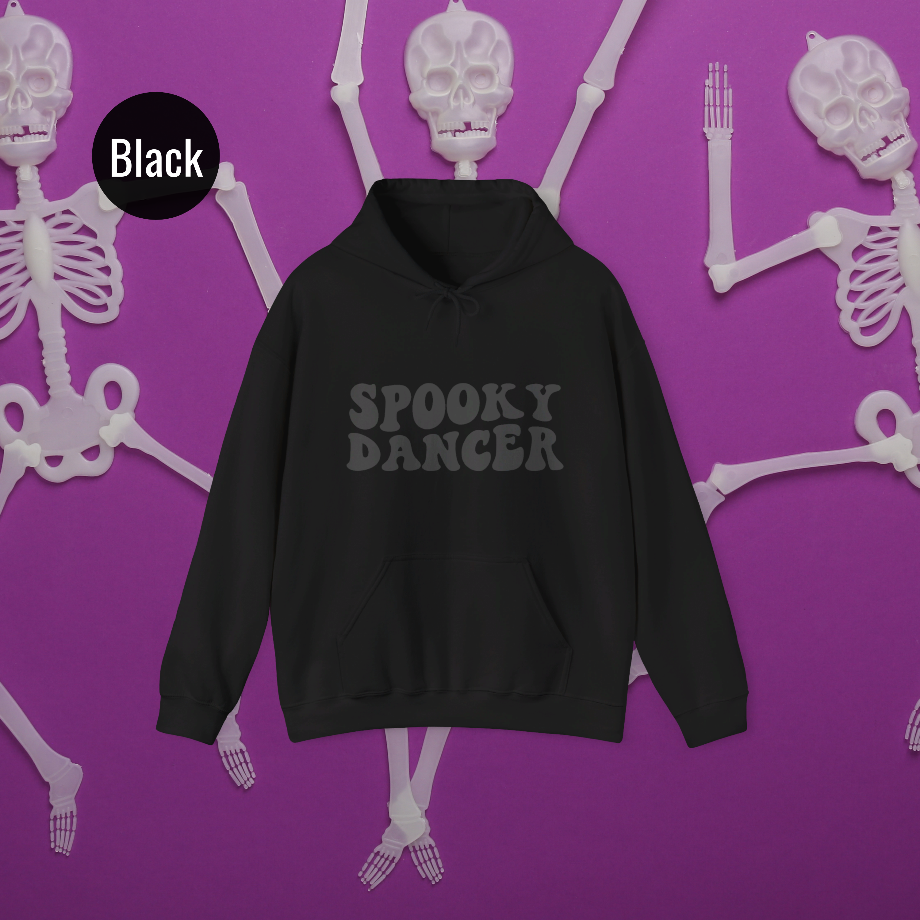 Spooky Dancer Halloween Hoodie | Unisex Eco-Friendly Sweatshirt - Mythos Design