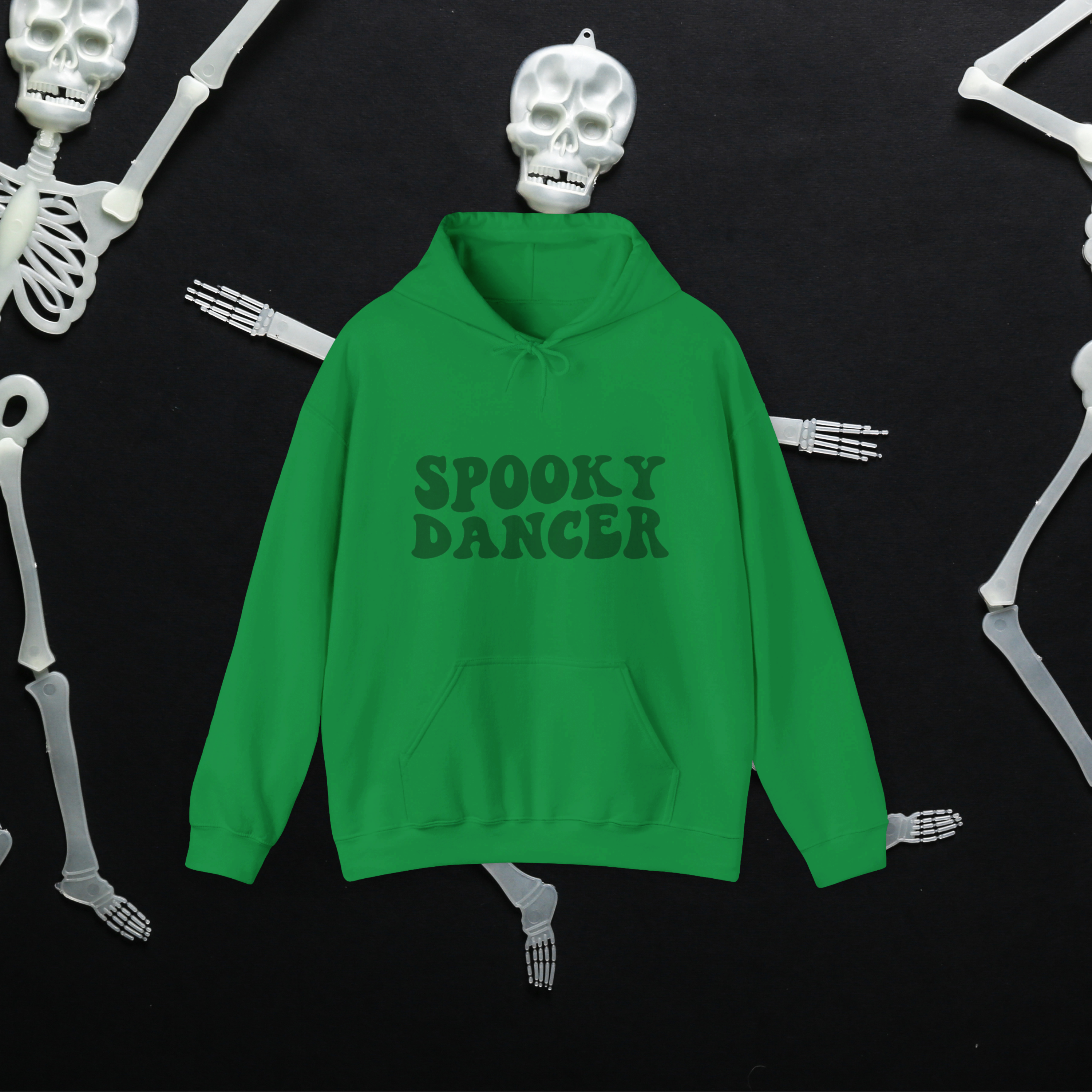 Spooky Dancer Halloween Hoodie | Unisex Eco-Friendly Sweatshirt - Mythos Design