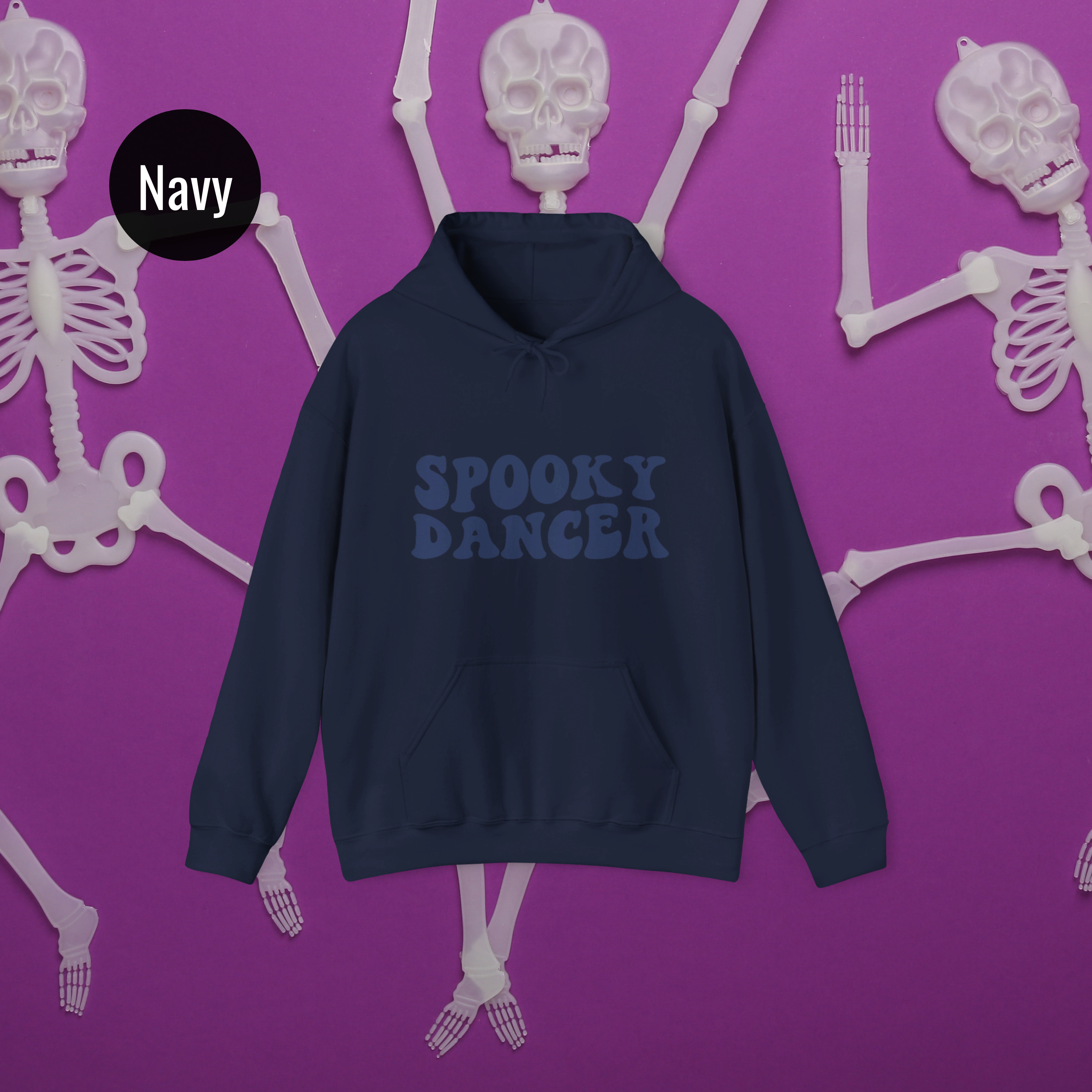 Spooky Dancer Halloween Hoodie | Unisex Eco-Friendly Pullover - Mythos Design