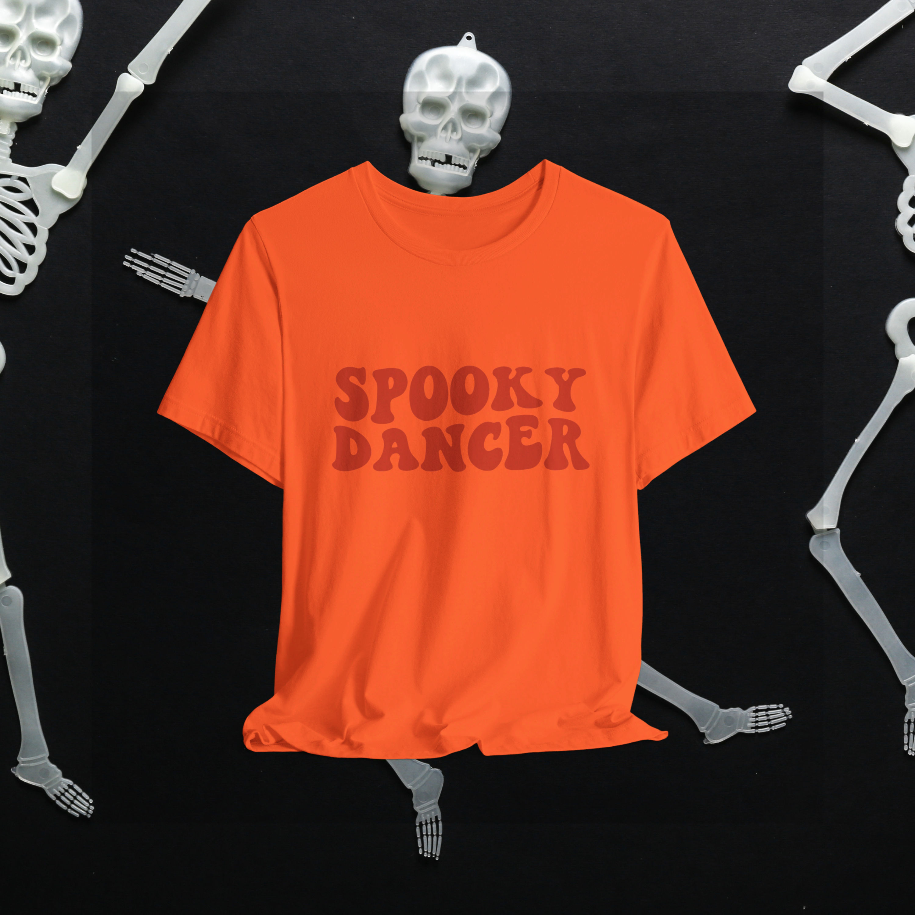 Spooky Dancer Halloween T-Shirt | Unisex Vintage Dance Tee - Mythos Design