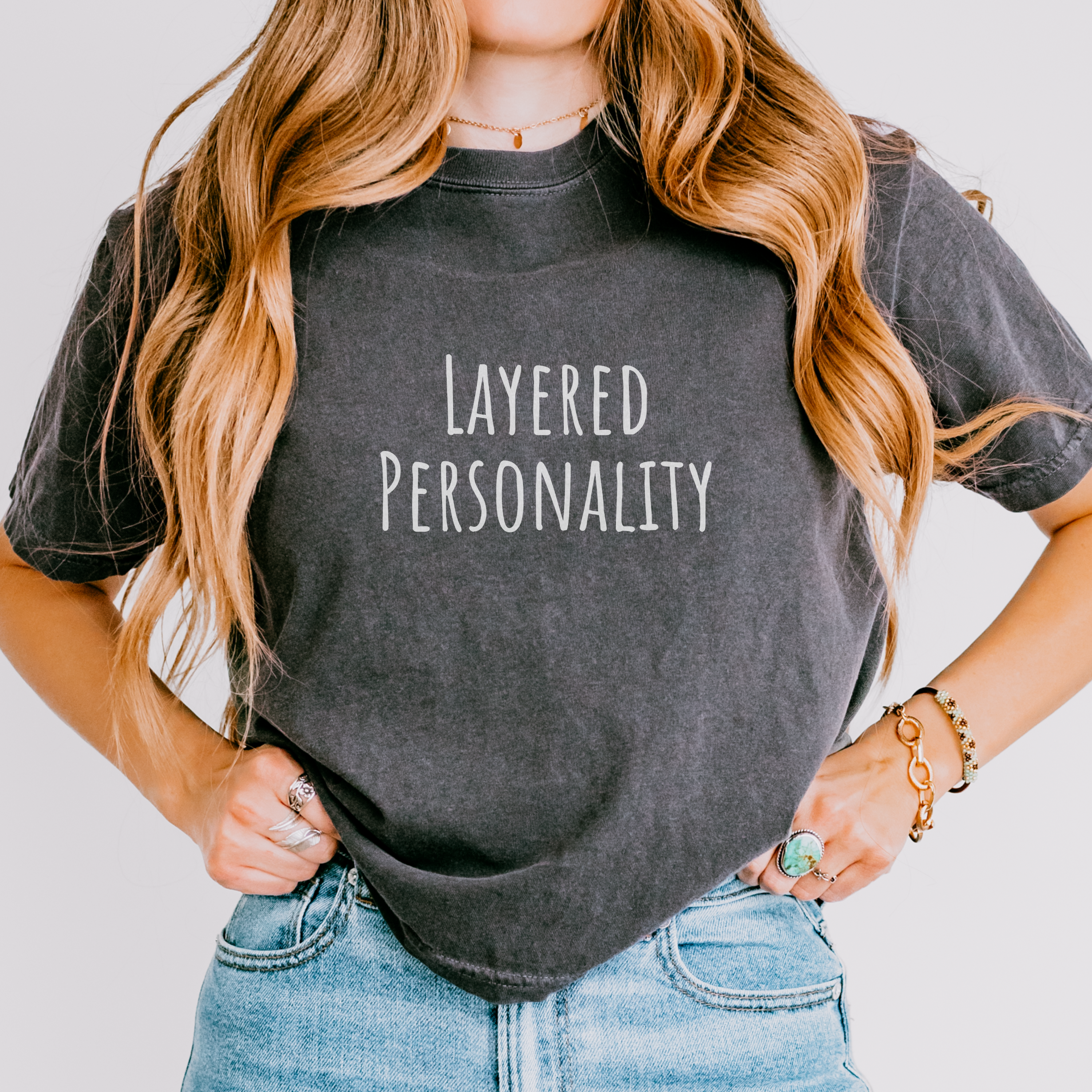 Boxy Artist Shirt | Layered Personality | Art Pun Series Gift - Mythos Design