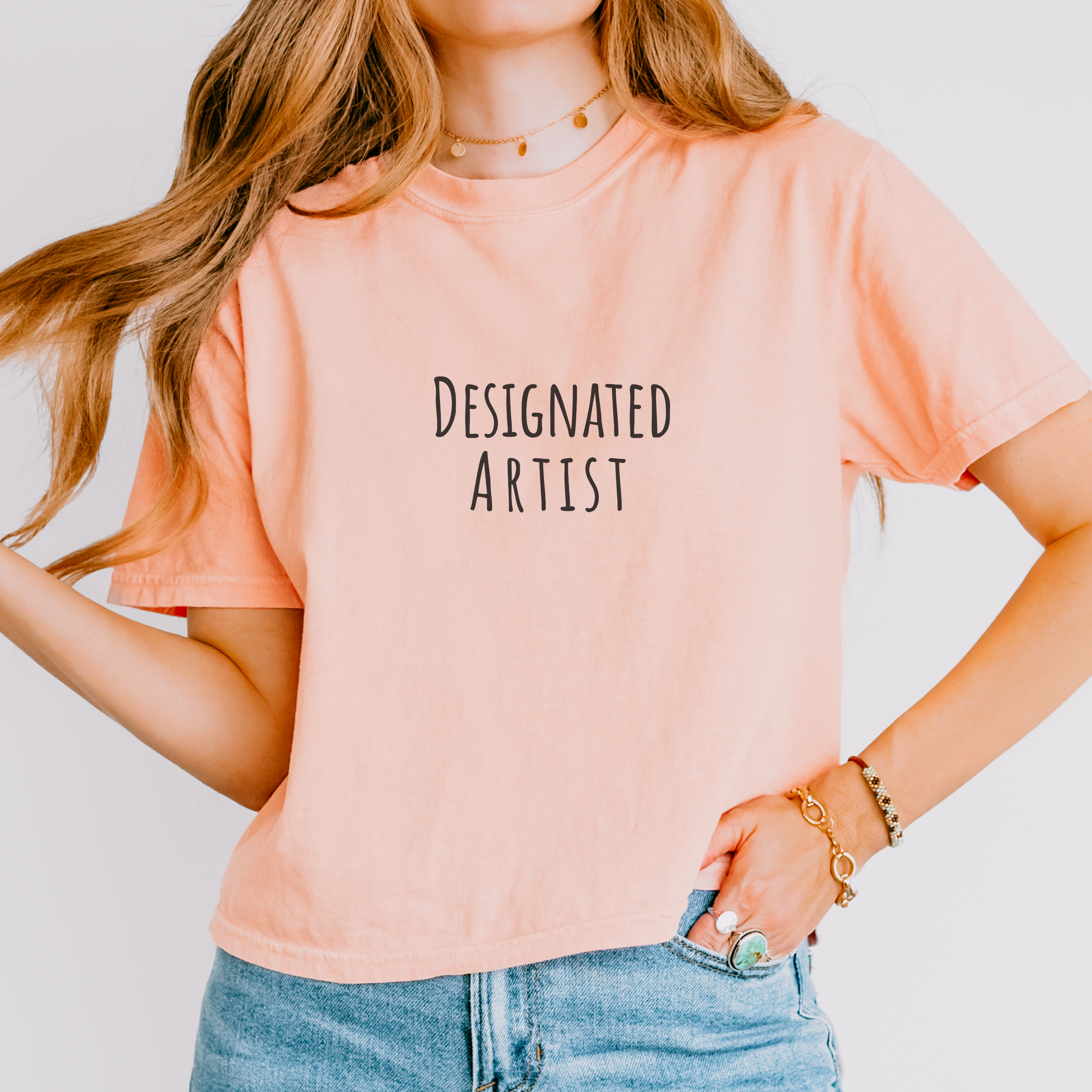 Boxy Artist Shirt | Designated Artist | Art Pun Series Gift - Mythos Design