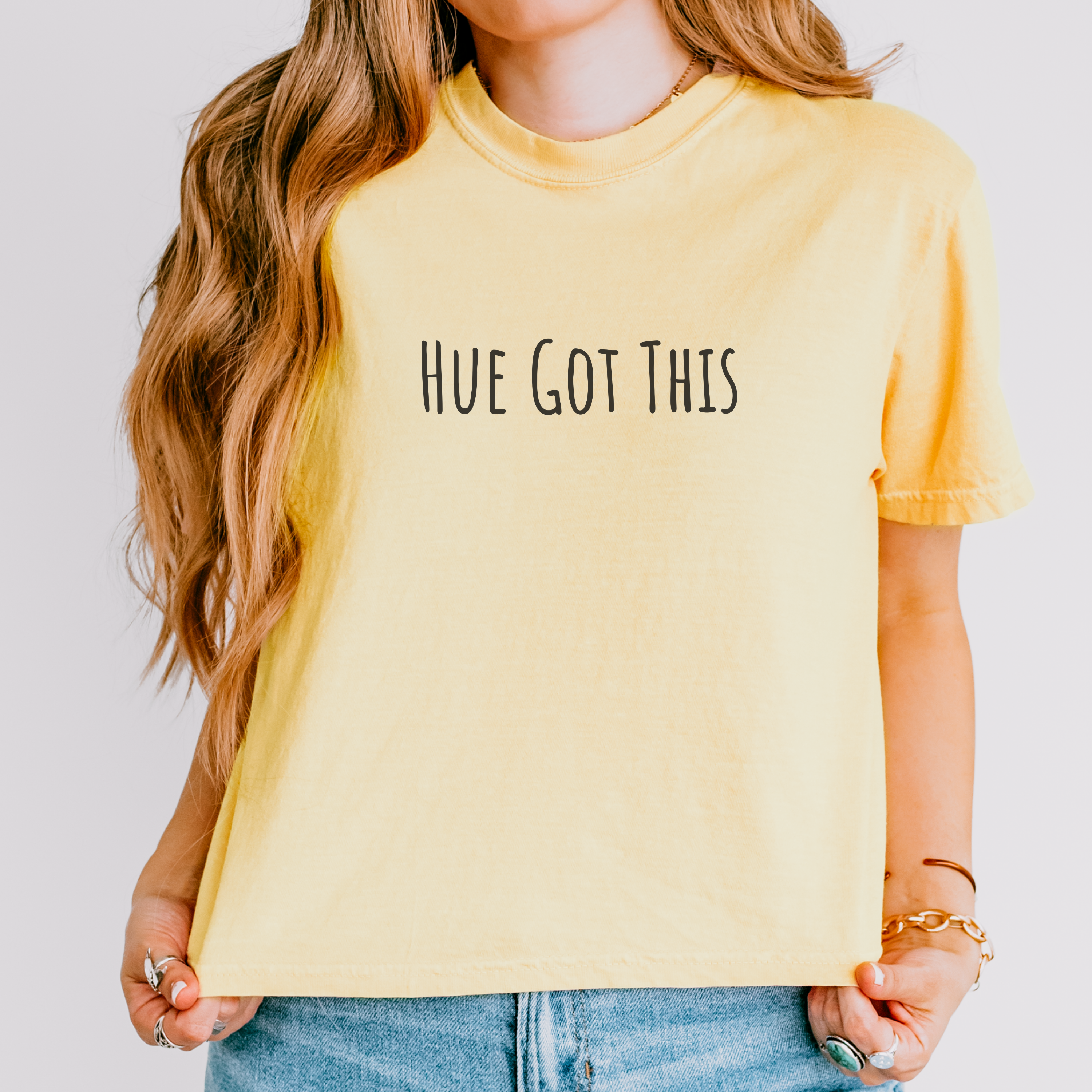 Boxy Artist Shirt | Hue Got This | Art Pun Series Gift - Mythos Design