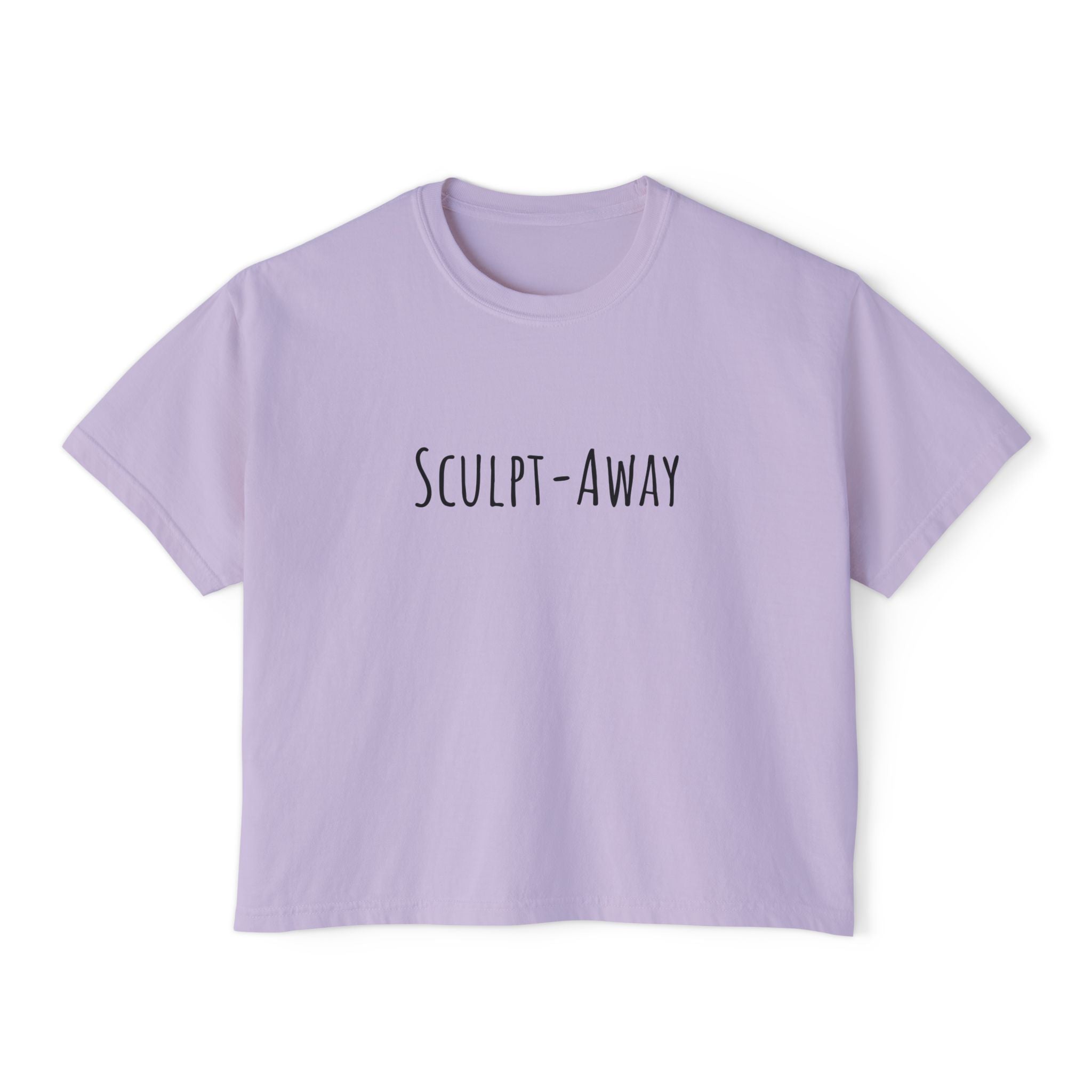 Boxy Artist Shirt | Sculpt-Away | Art Pun Series Gift - Mythos Design