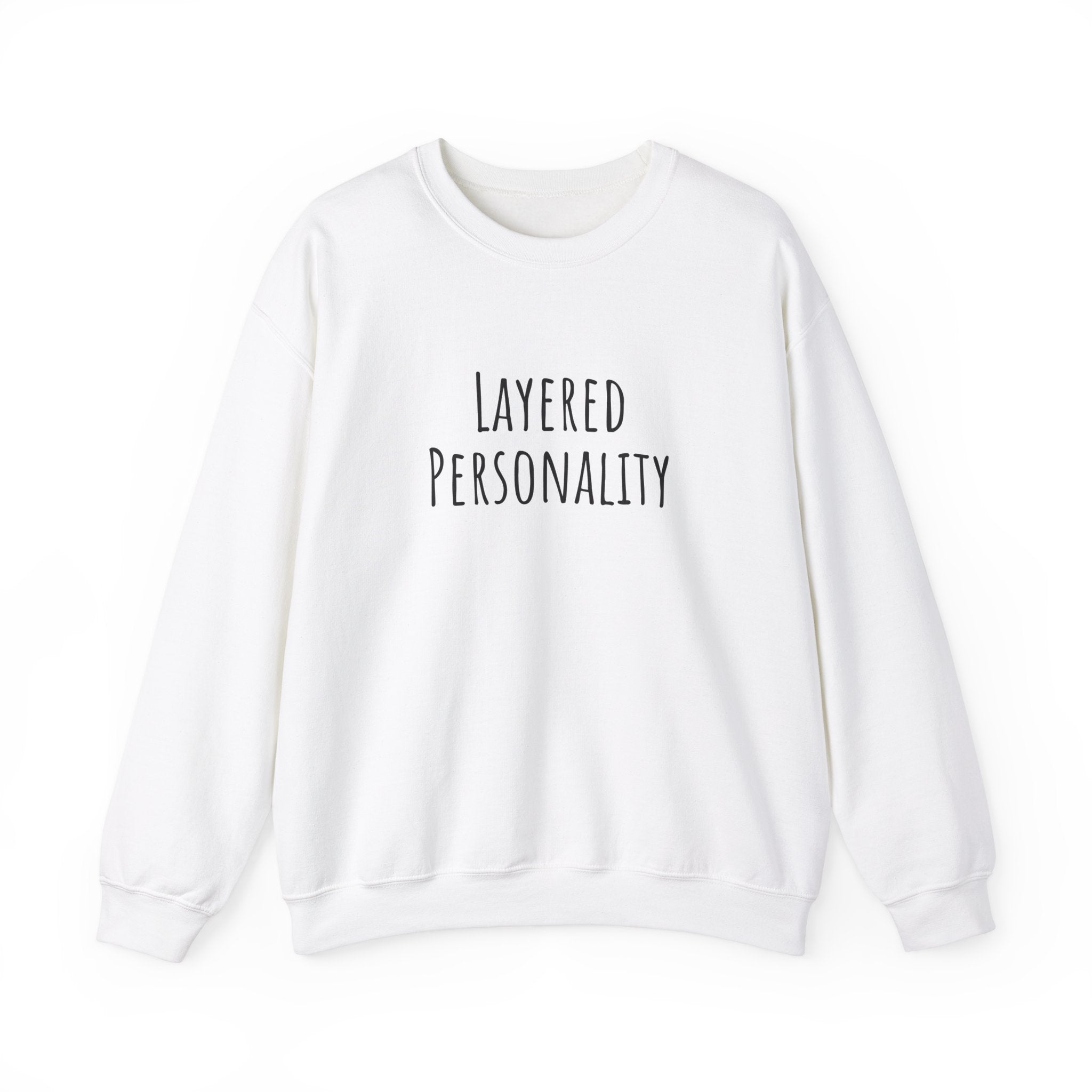 Unisex Artist Sweatshirt | Layered Personality | Art Pun Series Gift - Mythos Design