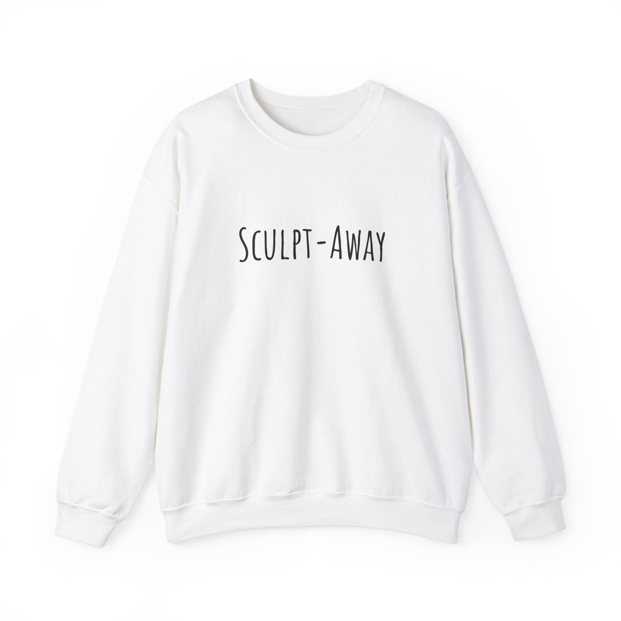 Unisex Artist Sweatshirt | Sculpt-Away | Art Pun Series Gift - Mythos Design