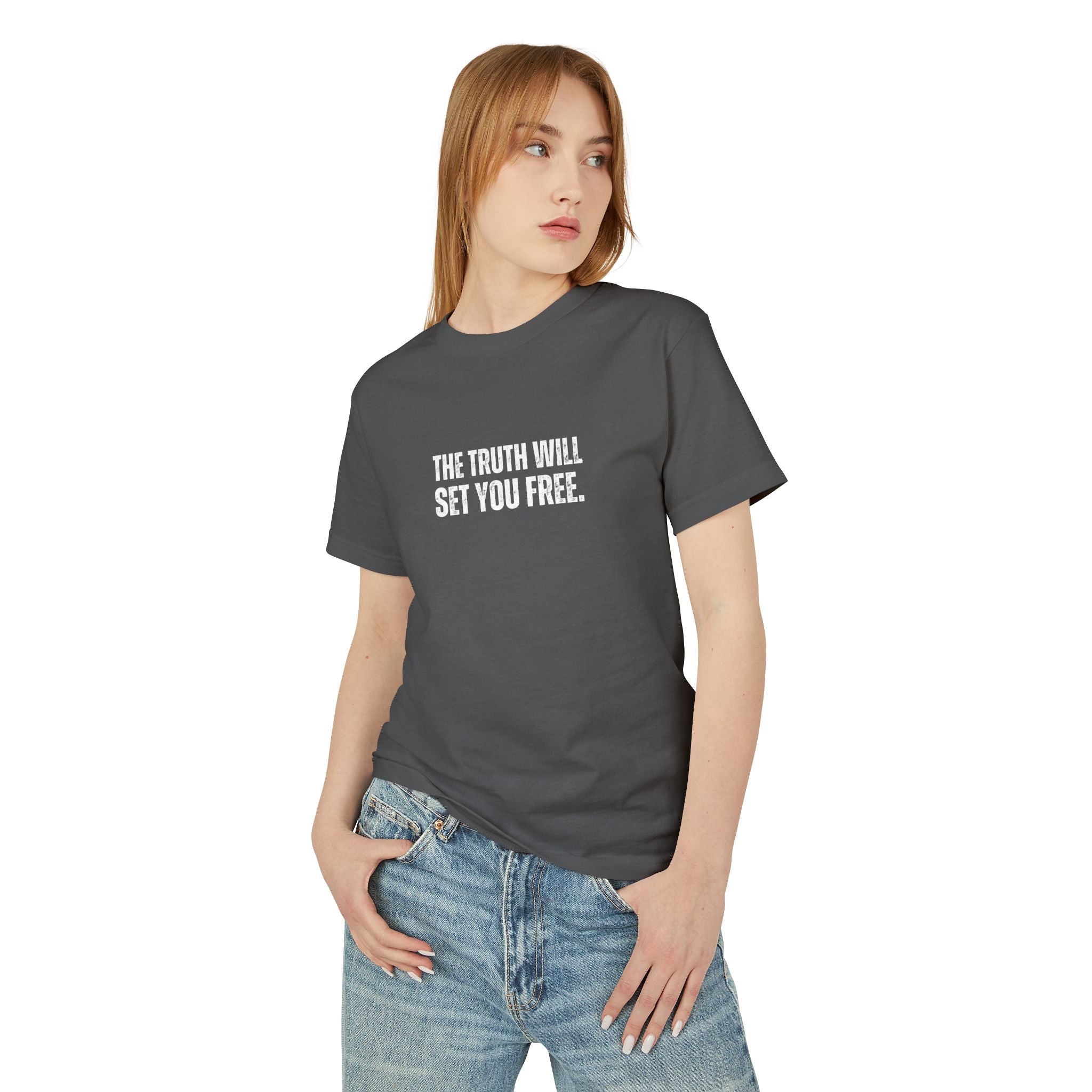 Unisex Ancient Quotes Shirt | The Truth Will Set You Free | Inspirational Gift Tee - Mythos Design