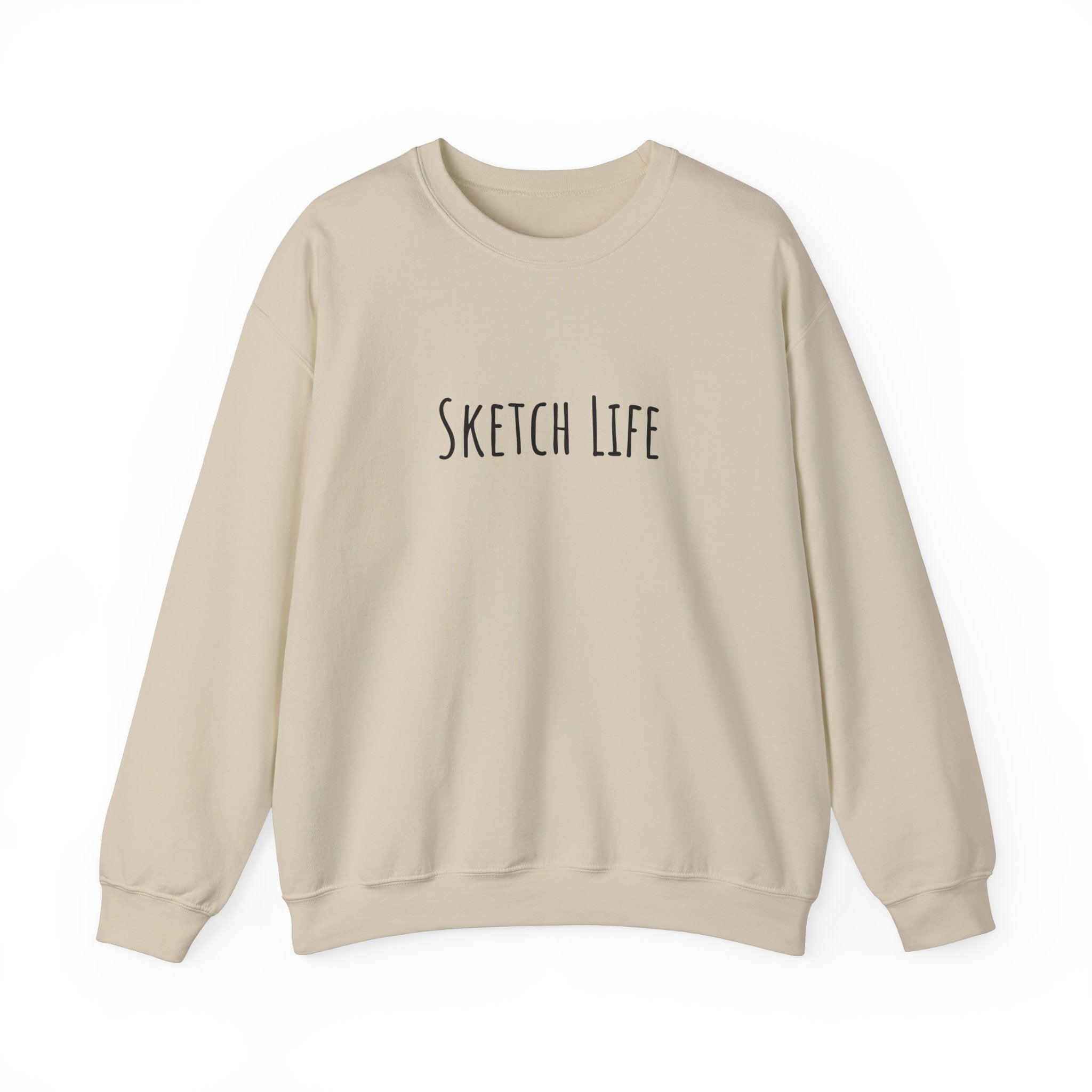 Unisex Artist Sweatshirt | Sketch Life | Art Pun Series Gift - Mythos Design