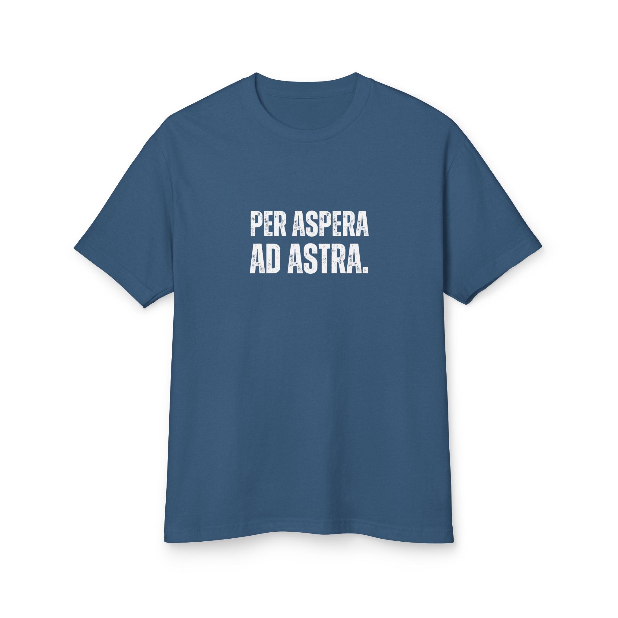 Unisex Ancient Quotes Shirt | Per Aspera Ad Astra | Inspirational Gift Tee - Mythos Design