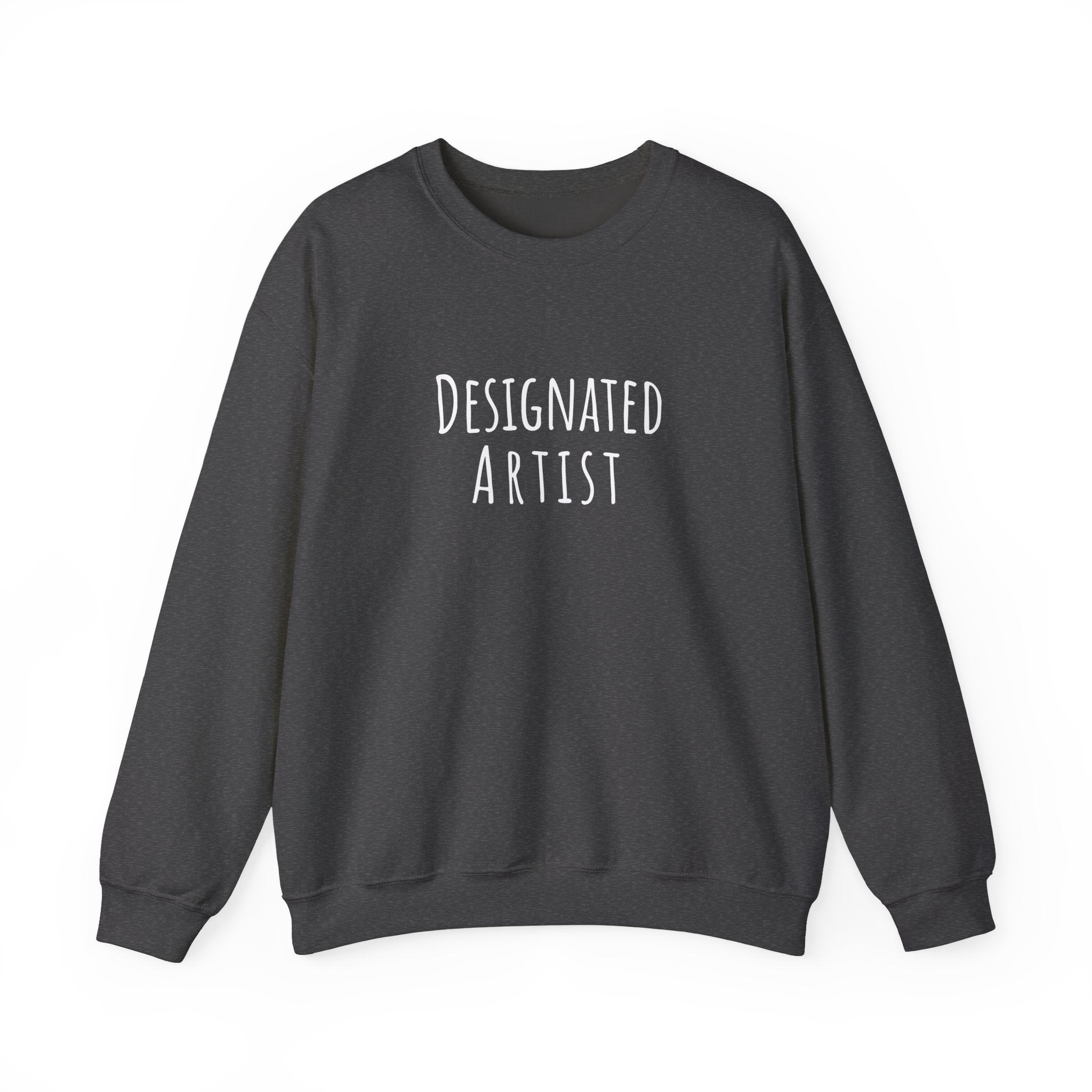 Unisex Artist Sweatshirt | Designated Artist | Art Pun Series Gift - Mythos Design