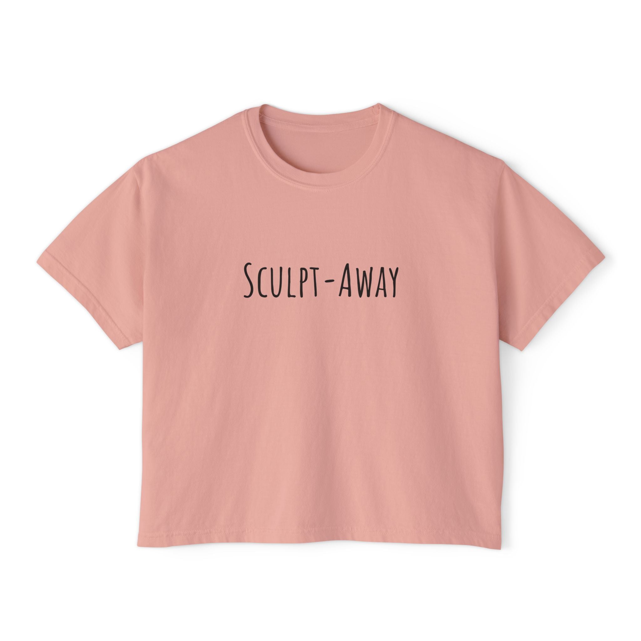 Boxy Artist Shirt | Sculpt-Away | Art Pun Series Gift - Mythos Design